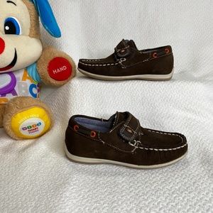 Toddler Boy Leather Moccasins Size 9